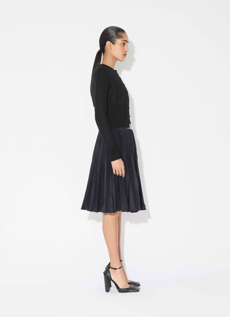 MERINO FLANNEL PLEATED SKIRT 5