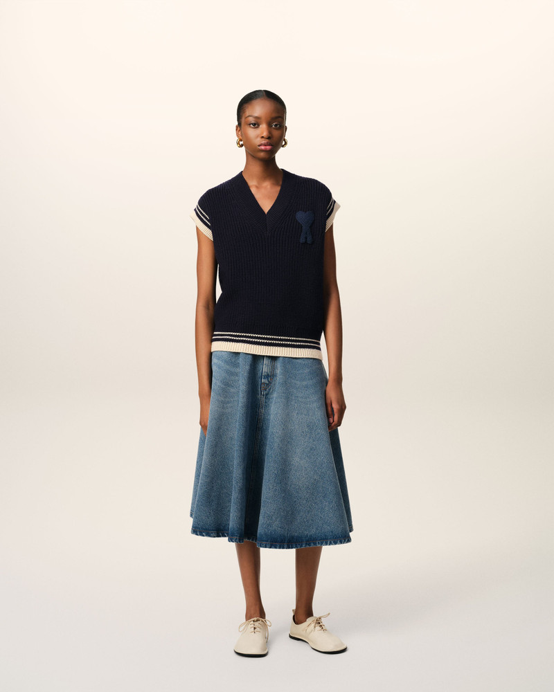 関税送料込★AMI PARIS サンドミニダブルスカート AMI Paris for Women | REVERSIBLE