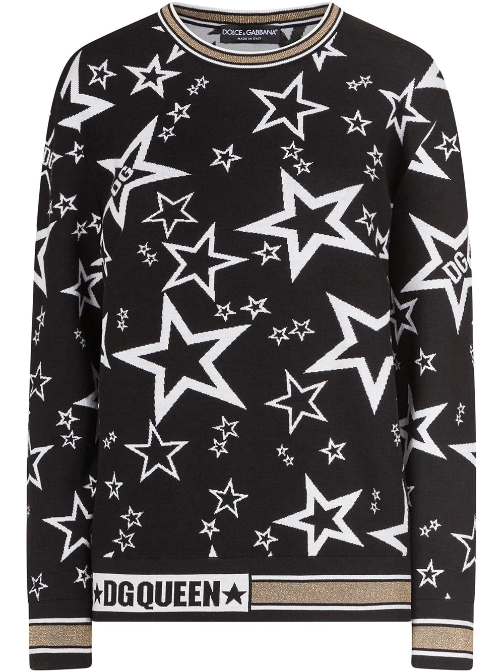 star mofif jumper - 1