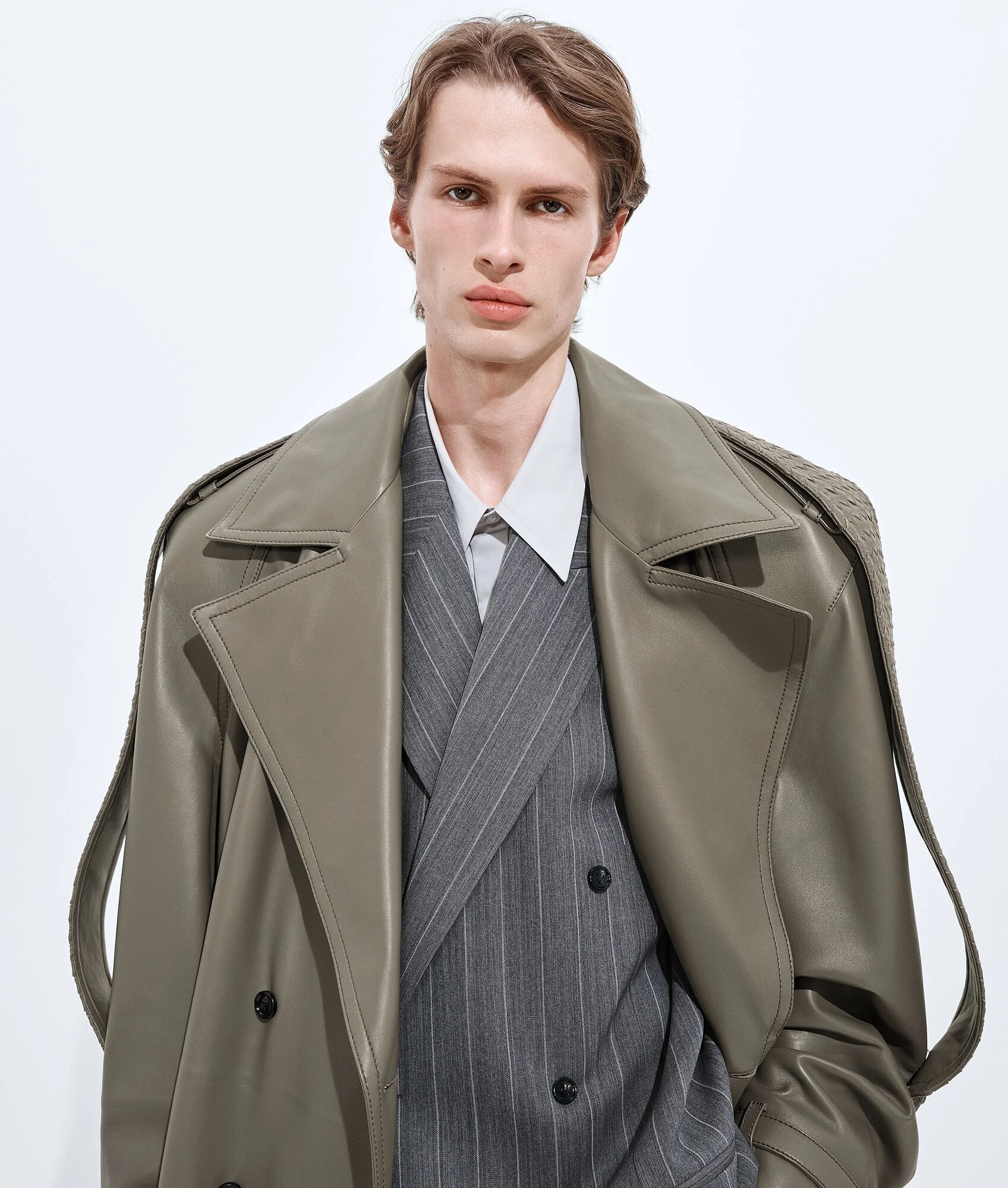 Leather Coat - 1