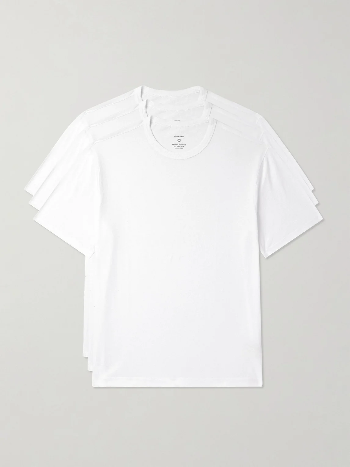 Three-Pack Organic Cotton-Jersey T-Shirts - 1
