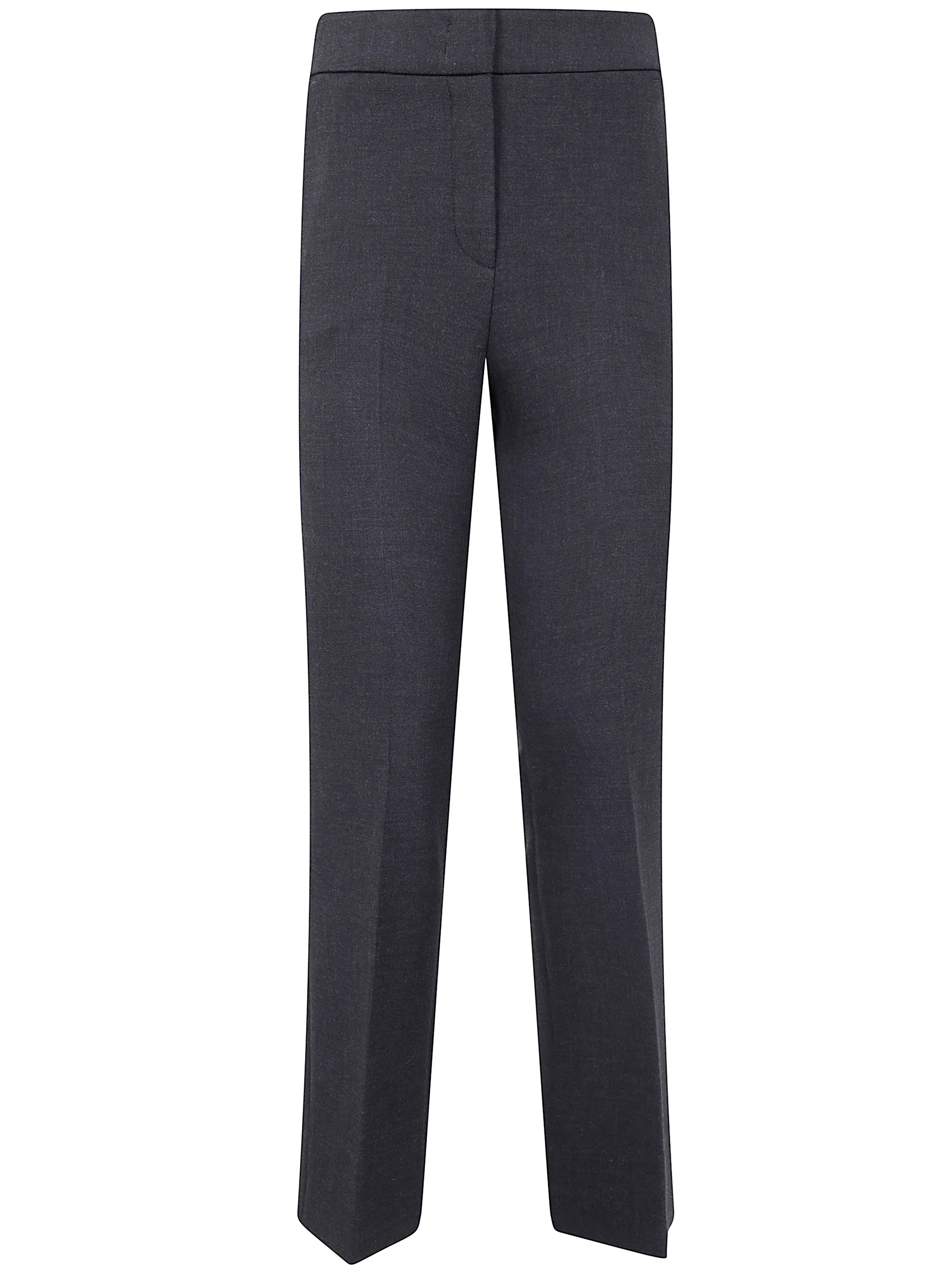 Stretch Back Waisted Little Flared Trousers - 1