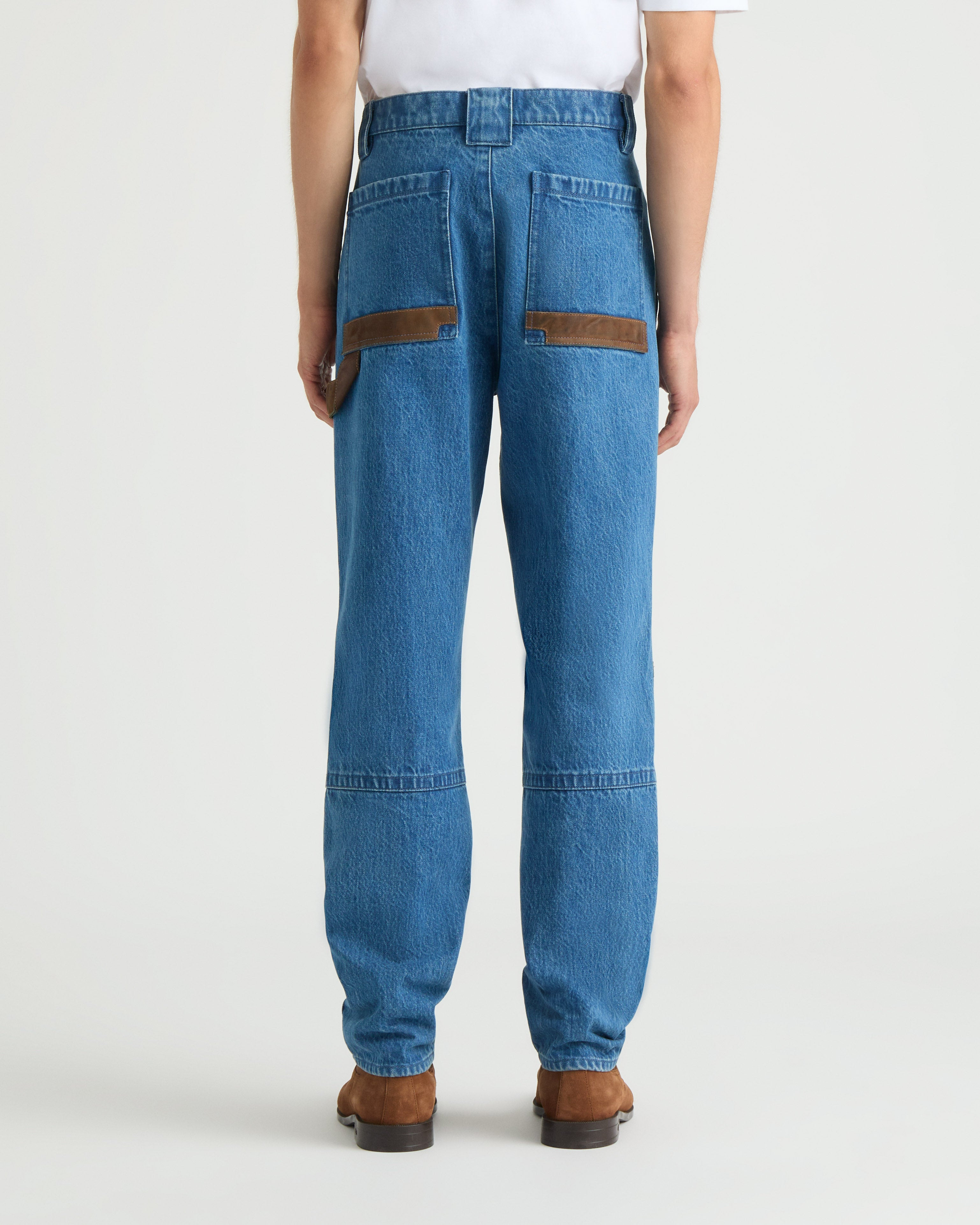 Gatineau Denim Pants With Nubuck - 5