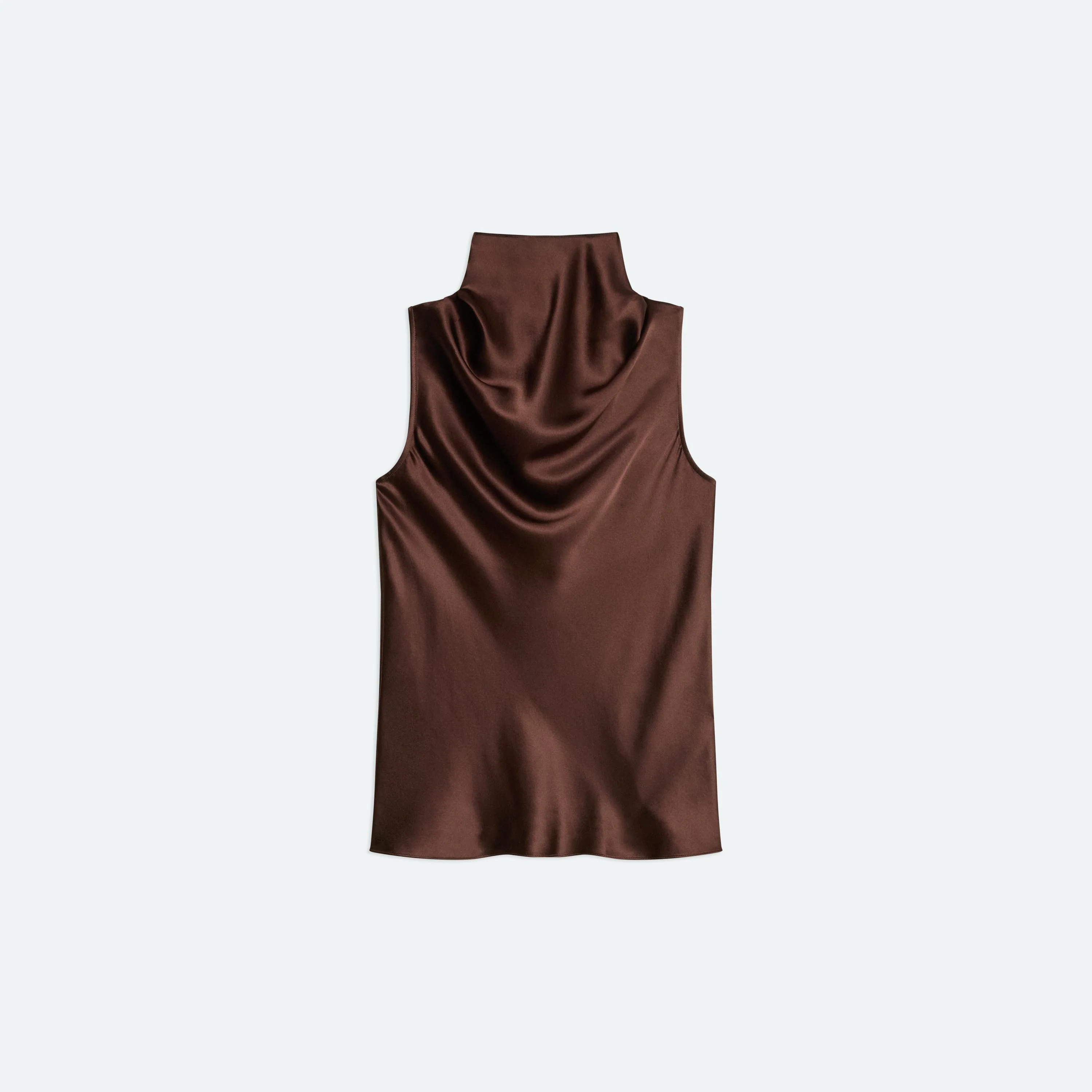 SILK TIE-NECK TOP - 1