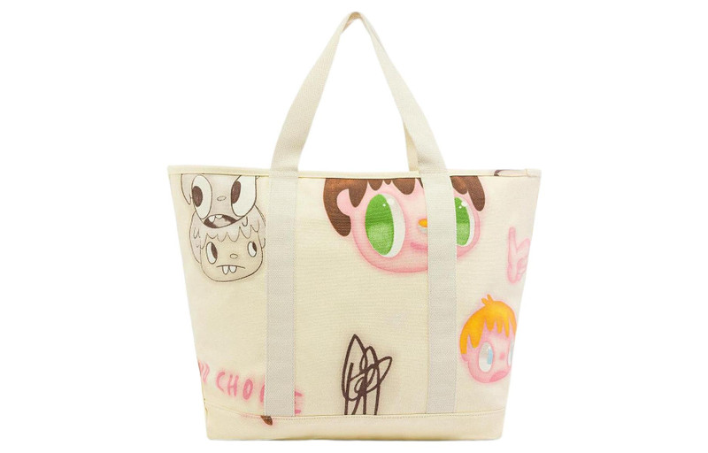 Vans Vans x Javier Calleja Tote Bag 'White Multi-Color' VN0A5KFV3KS outlook