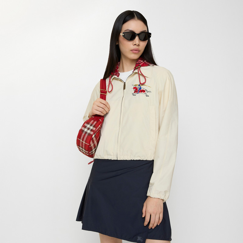 Burberry Cropped Newcott Hooded Jacket outlook
