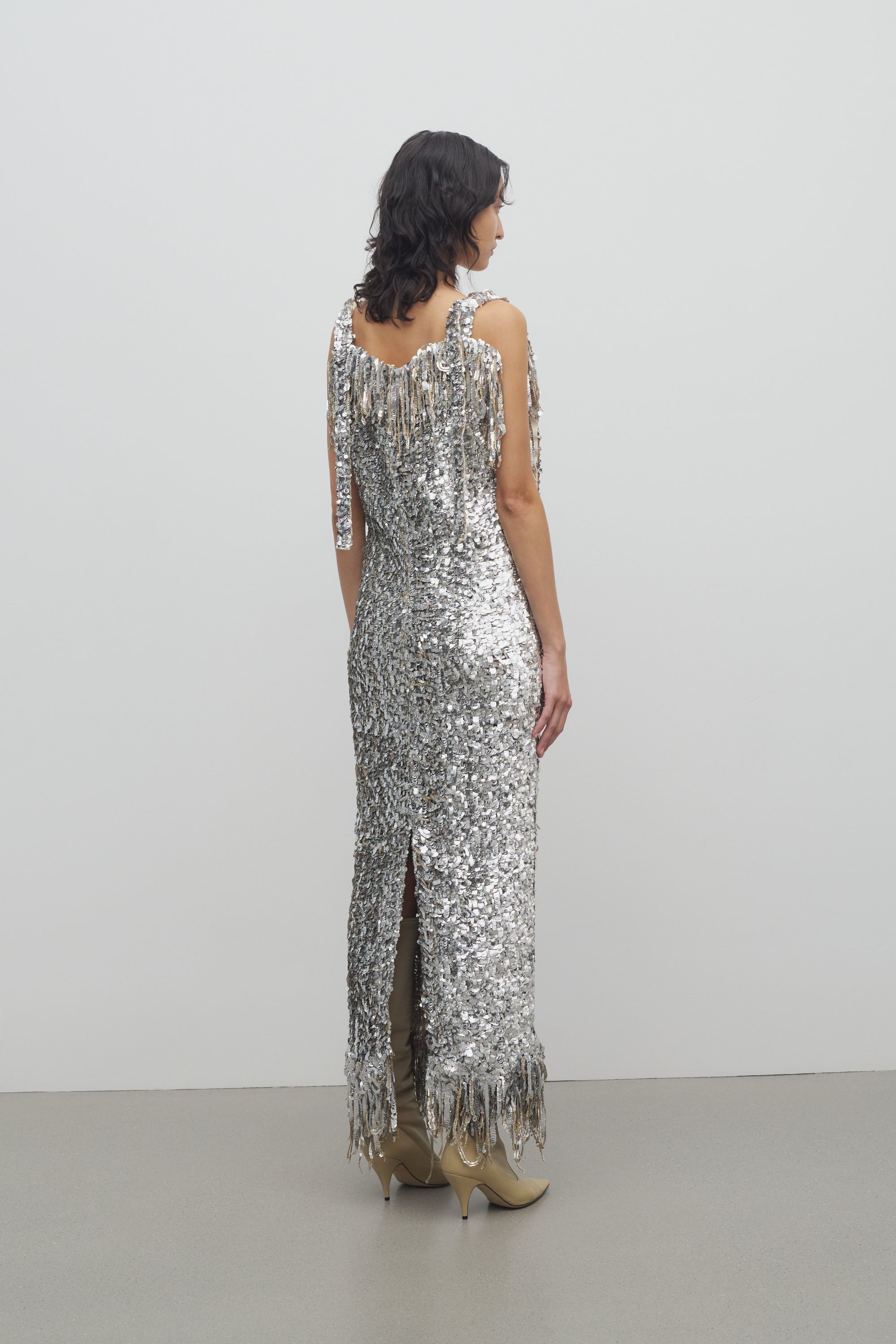 Giulietta Dress in Embroidered Tulle - 5