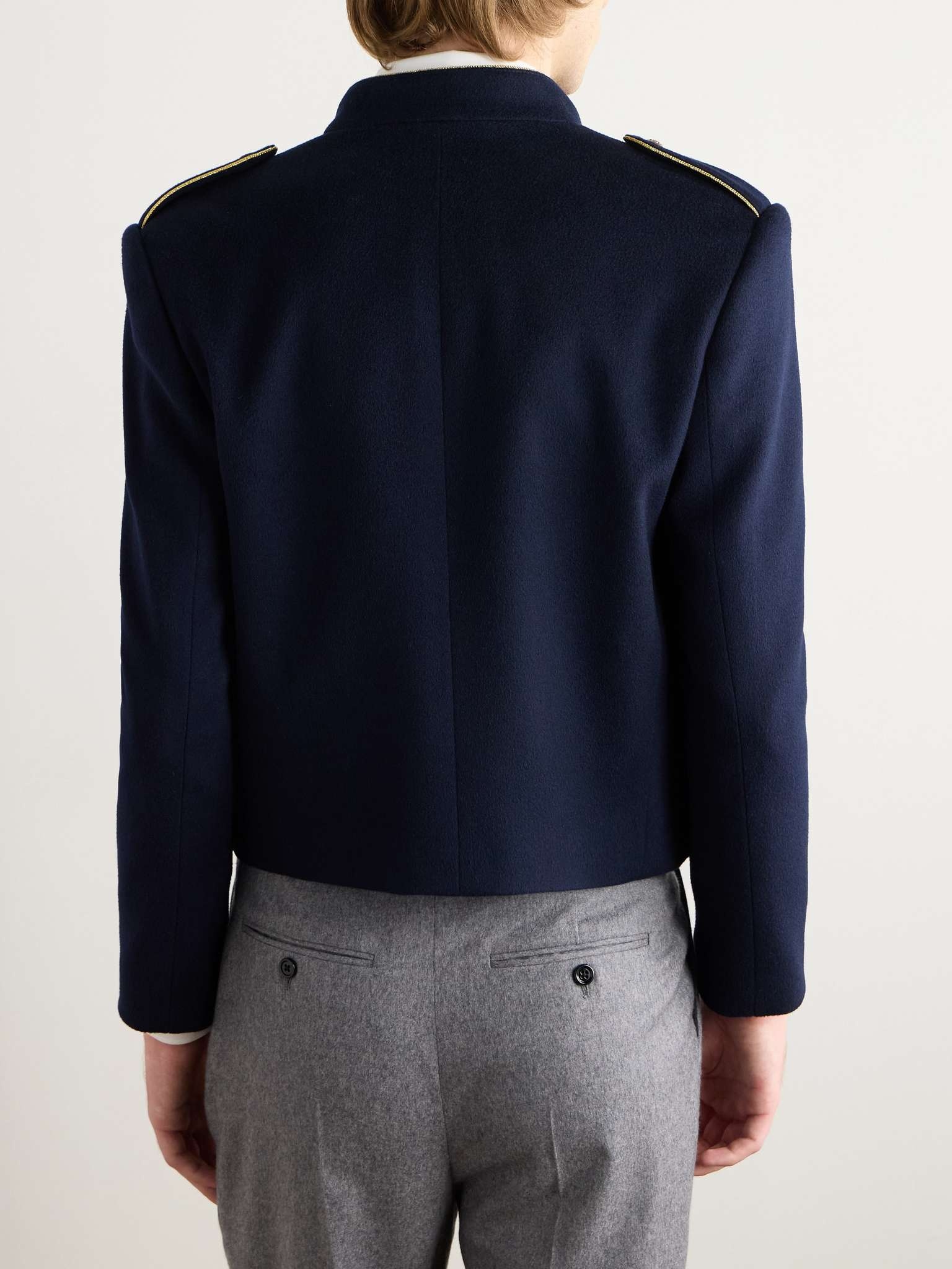 Spencer Piped Wool-Felt Jacket - 3