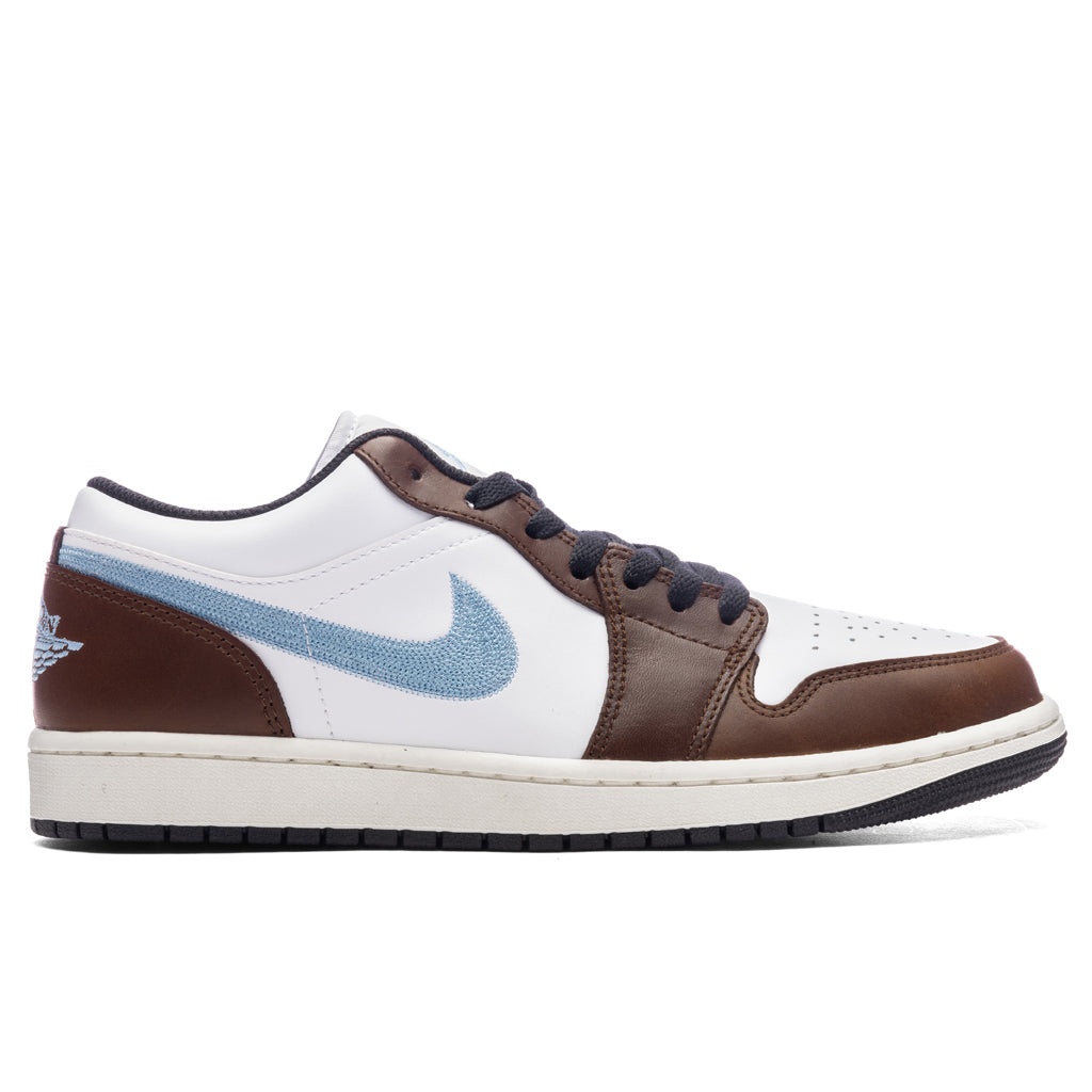 AIR JORDAN 1 LOW SE - WHITE/BLUE GREY/BLACK - 1