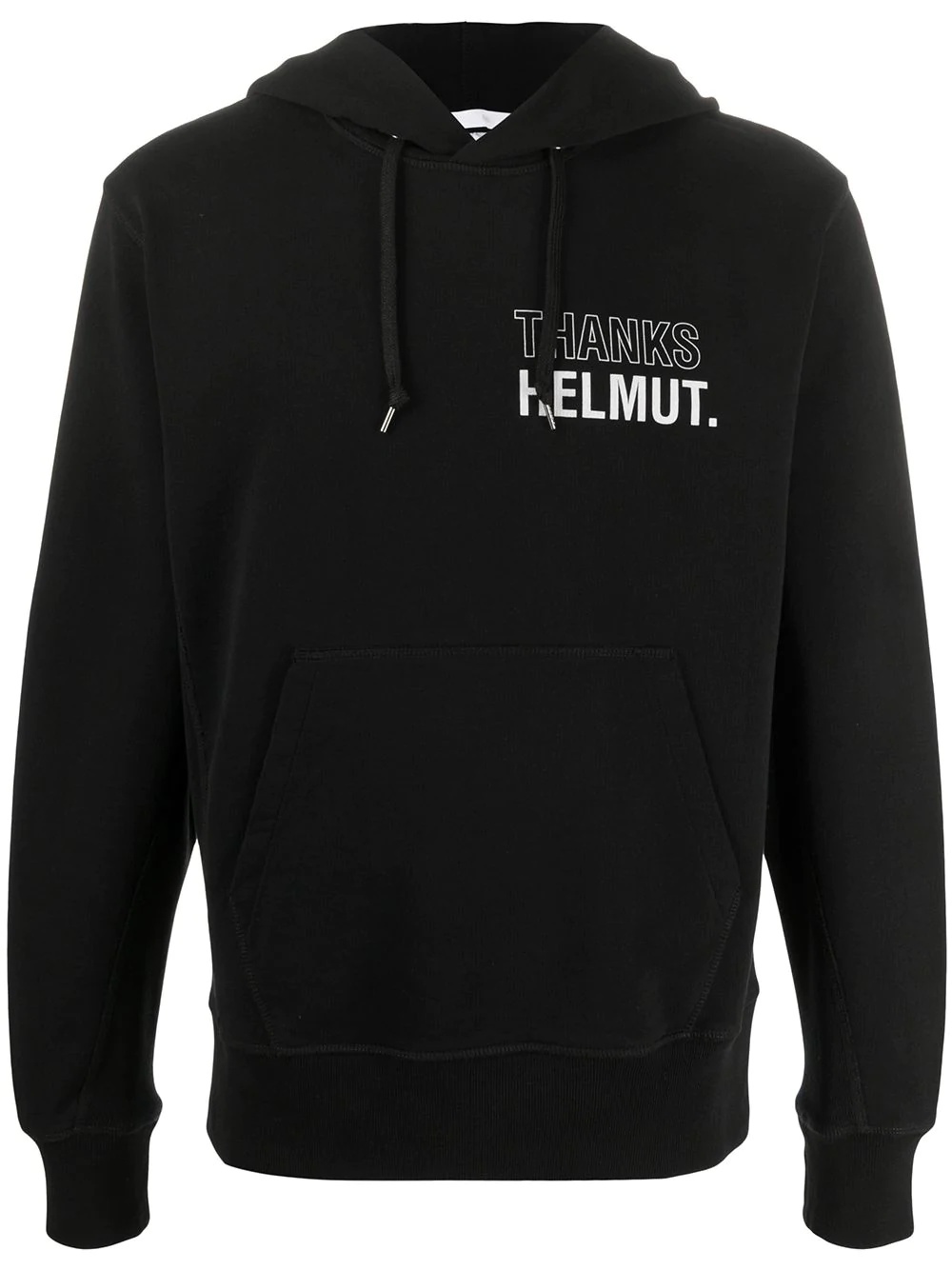 logo-print hoodie - 1