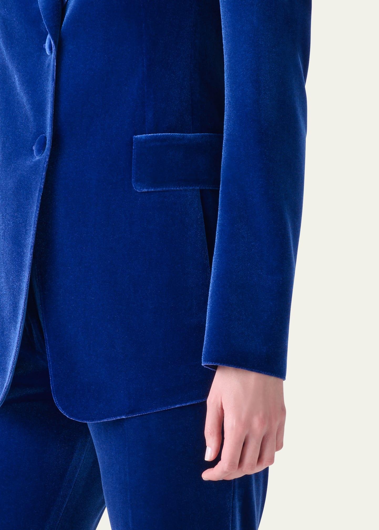 Taddeo Velvet Jacket - 5