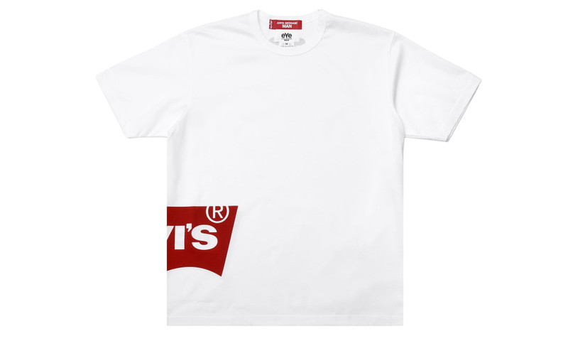 Junya Watanabe MAN x Levi's Tee "White" WQ T910 100 1 1