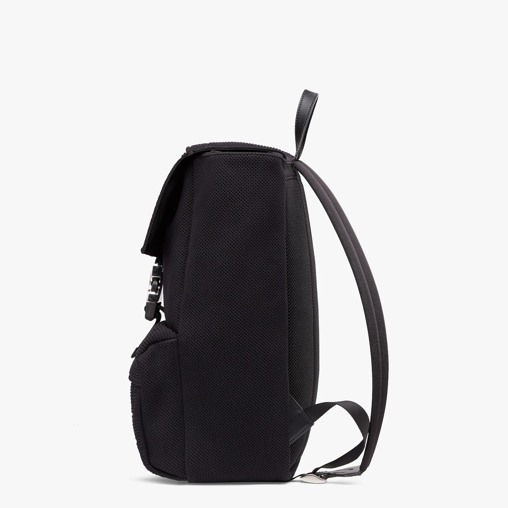 Black fabric backpack - 2
