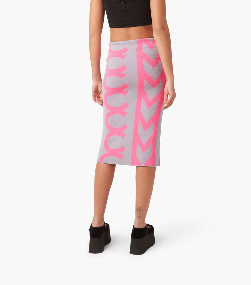 THE MONOGRAM KNIT TUBE SKIRT 5