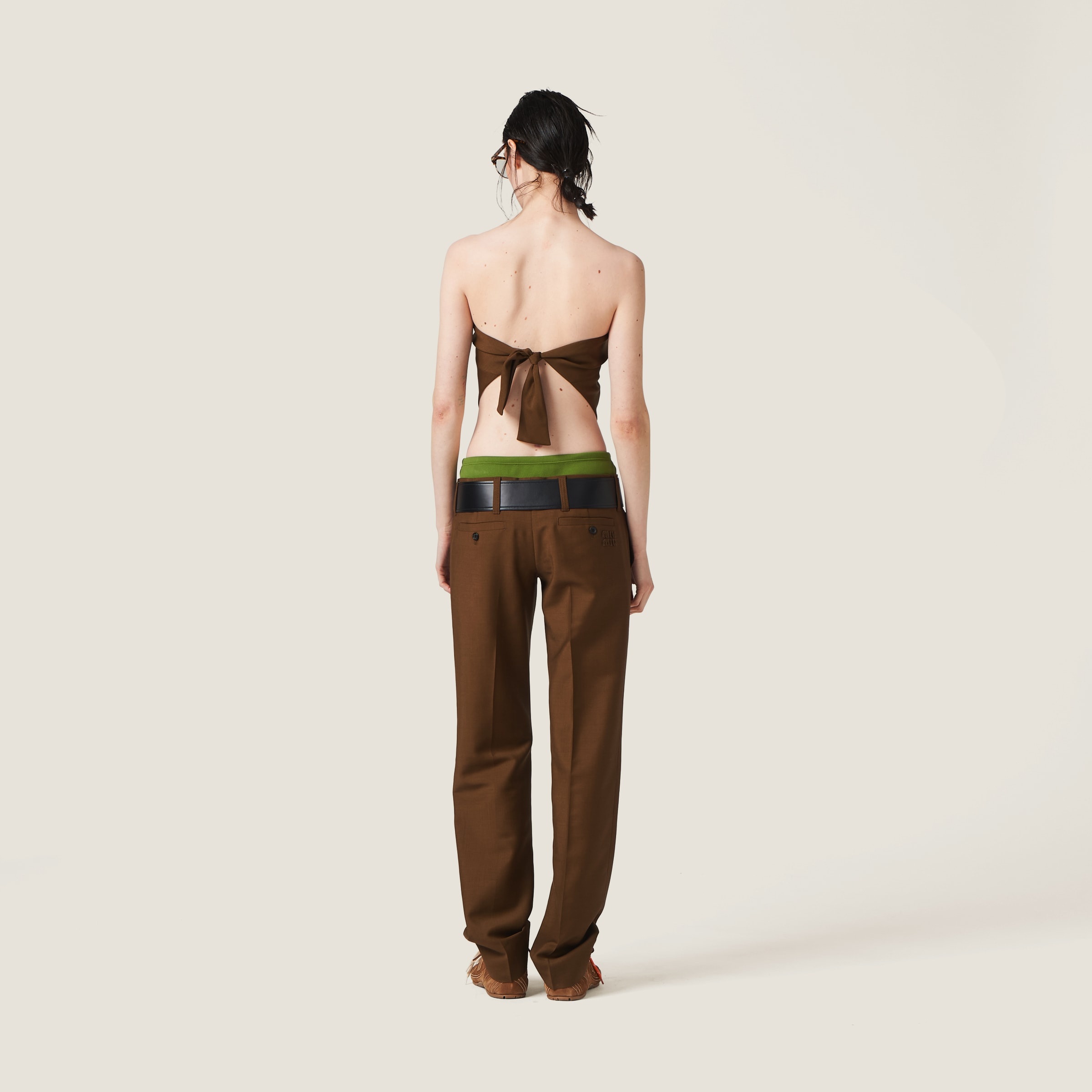 Miu Miu Mohair pants | REVERSIBLE
