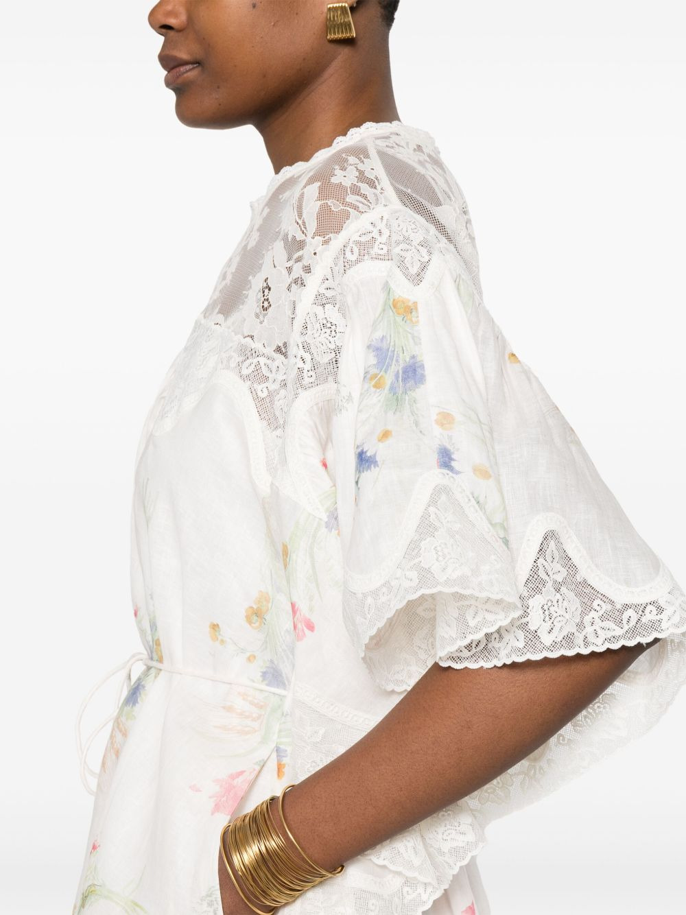 Zimmermann Lucky linen mini Dress - 3