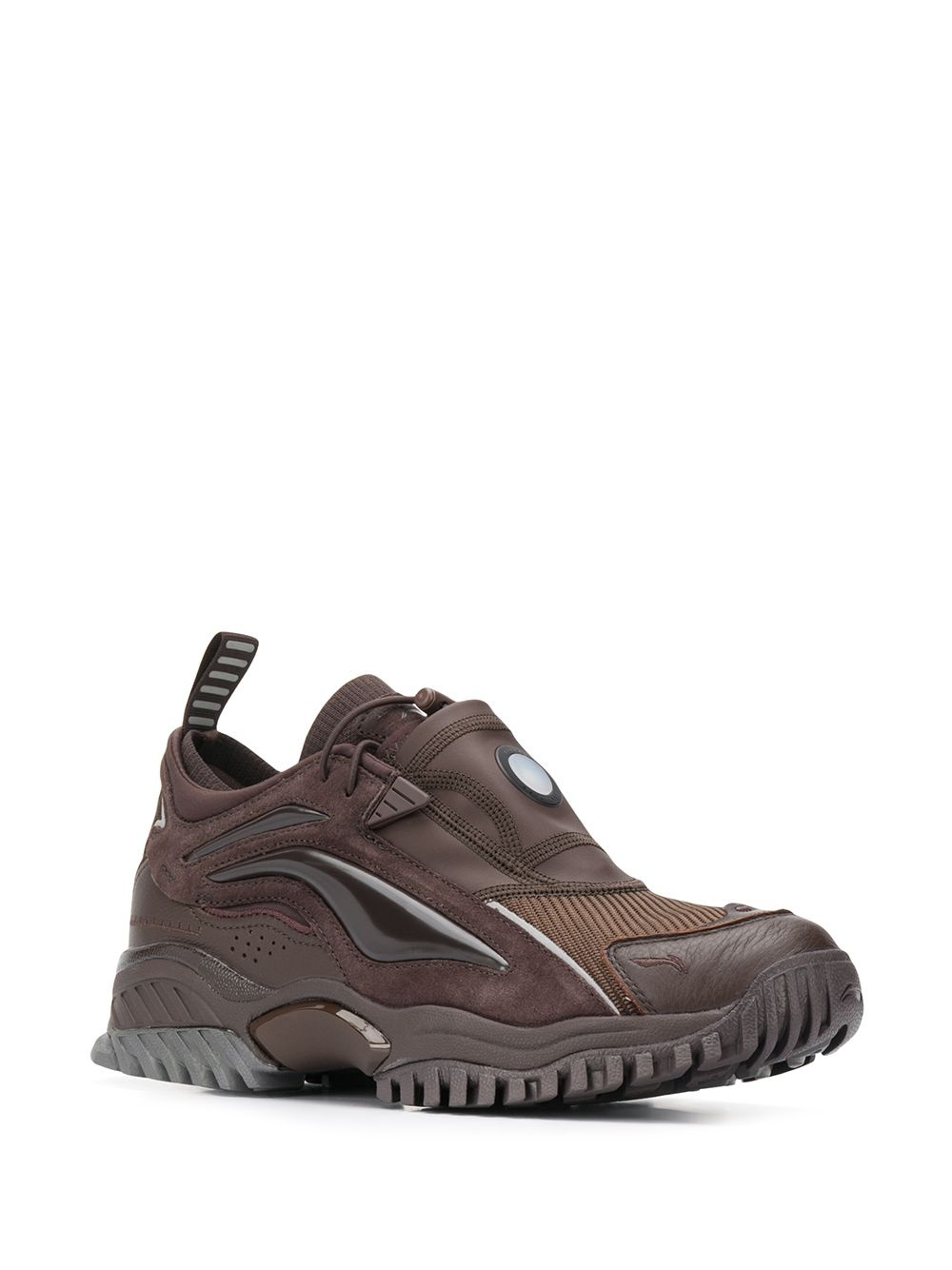 contrast panel toggle sneakers - 2