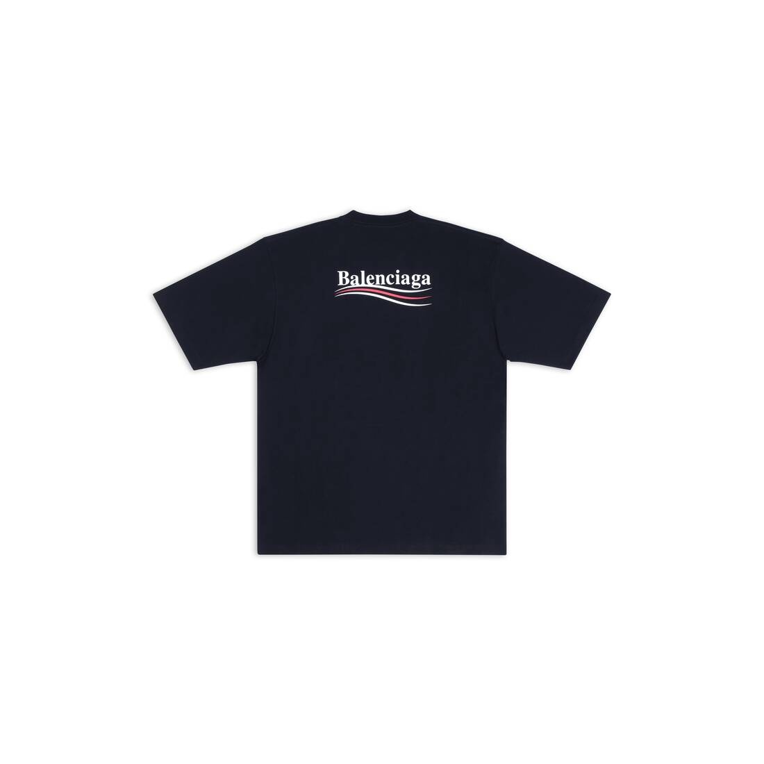 BALENCIAGA Women's Political Campaign T-shirt Large Fit in