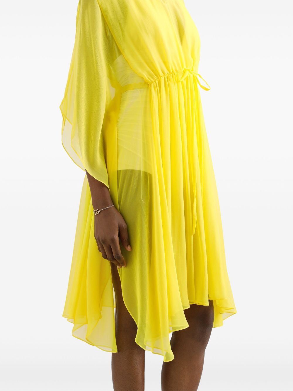 semi-sheer beach dress - 4