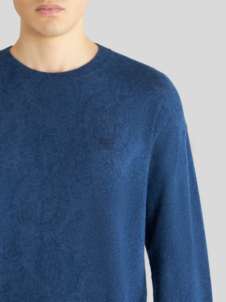PAISLEY JUMPER WITH LOGO - 3