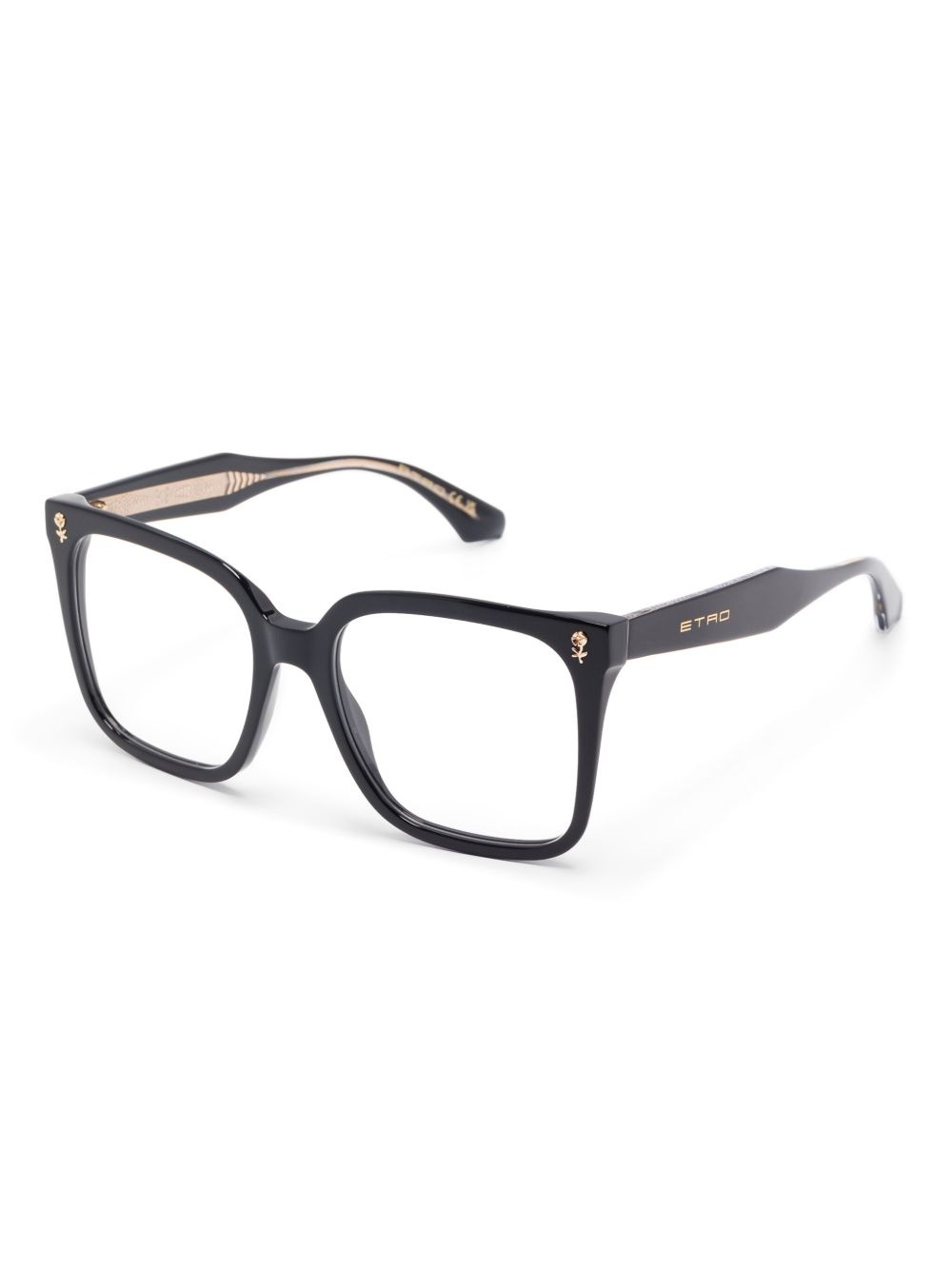 square-frame glasses - 2