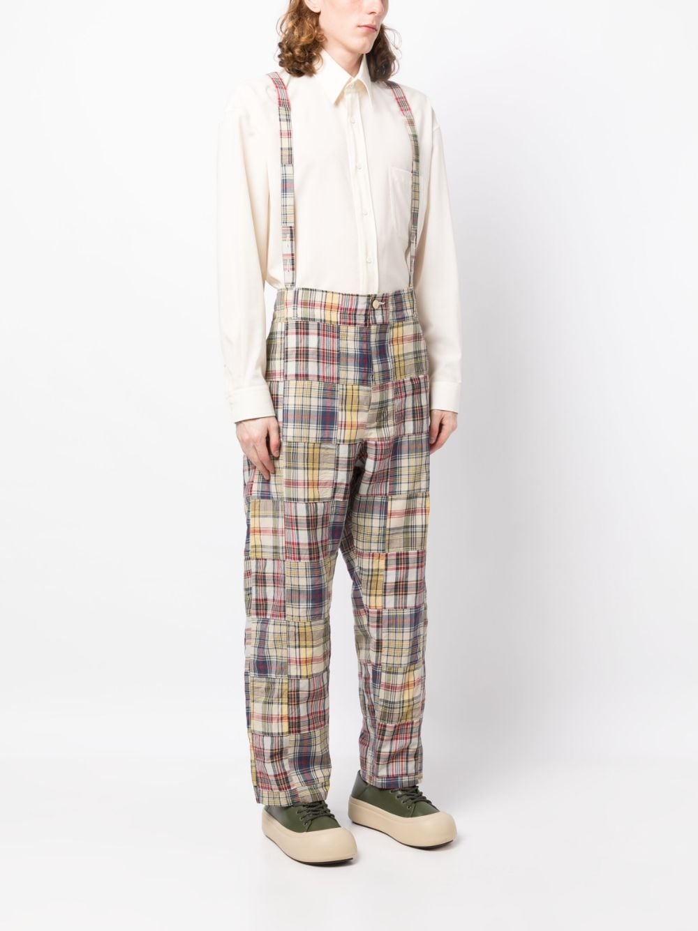 ALPER BRACES CHINO TROUSERS - 4