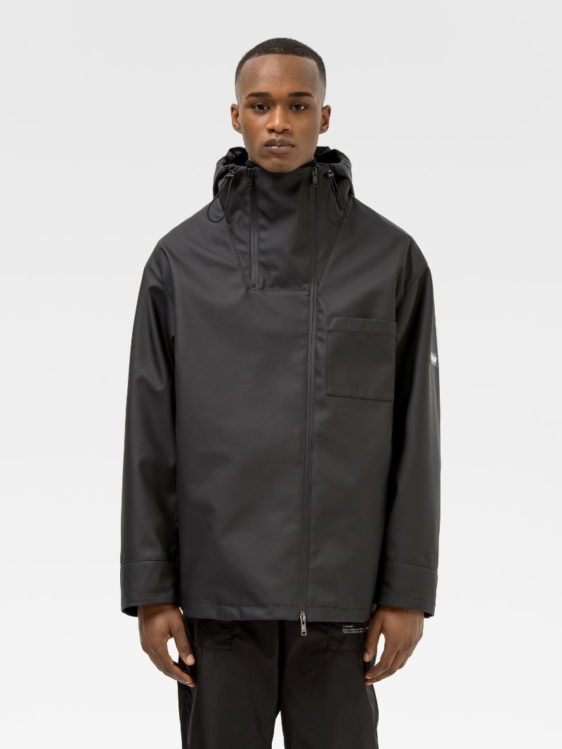 RUBBER COATED HOODIE - 3