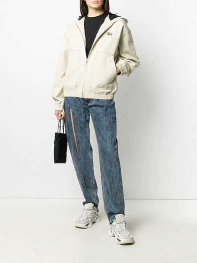 Stüssy lightweight jacket with contrast stitching outlook