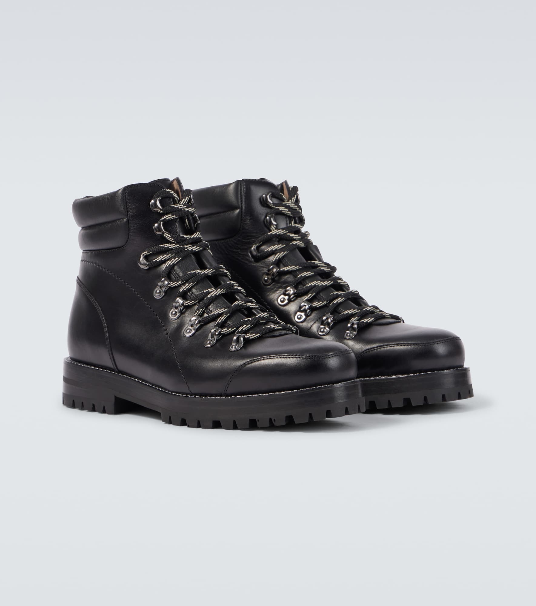 Janka leather lace-up boots - 5