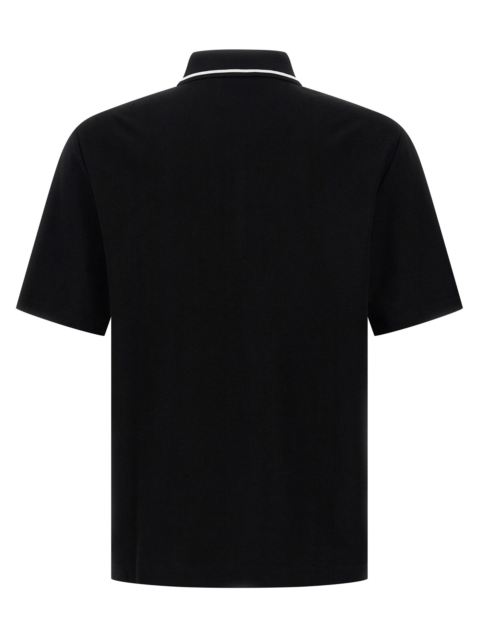 Embroidery Shirt Polo Black - 2
