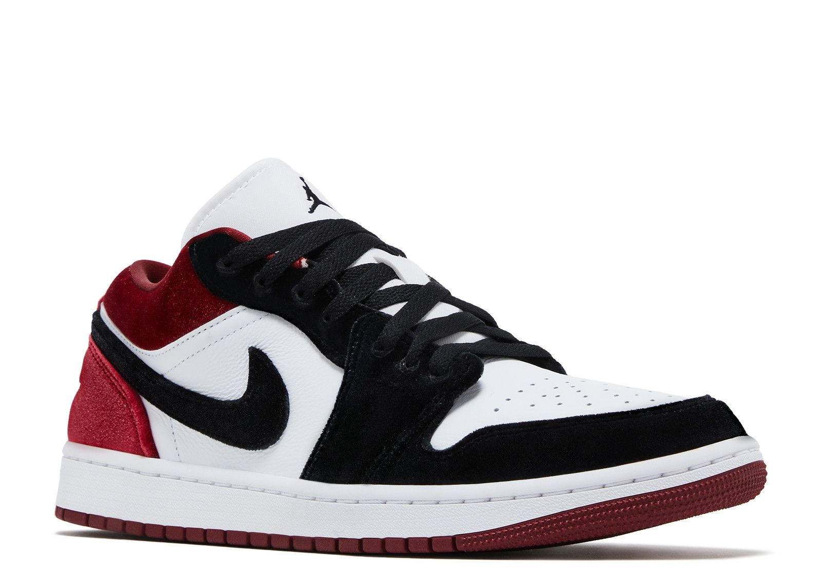 WMNS JORDAN 1 LOW 'VELVET BLACK TOE' - 2