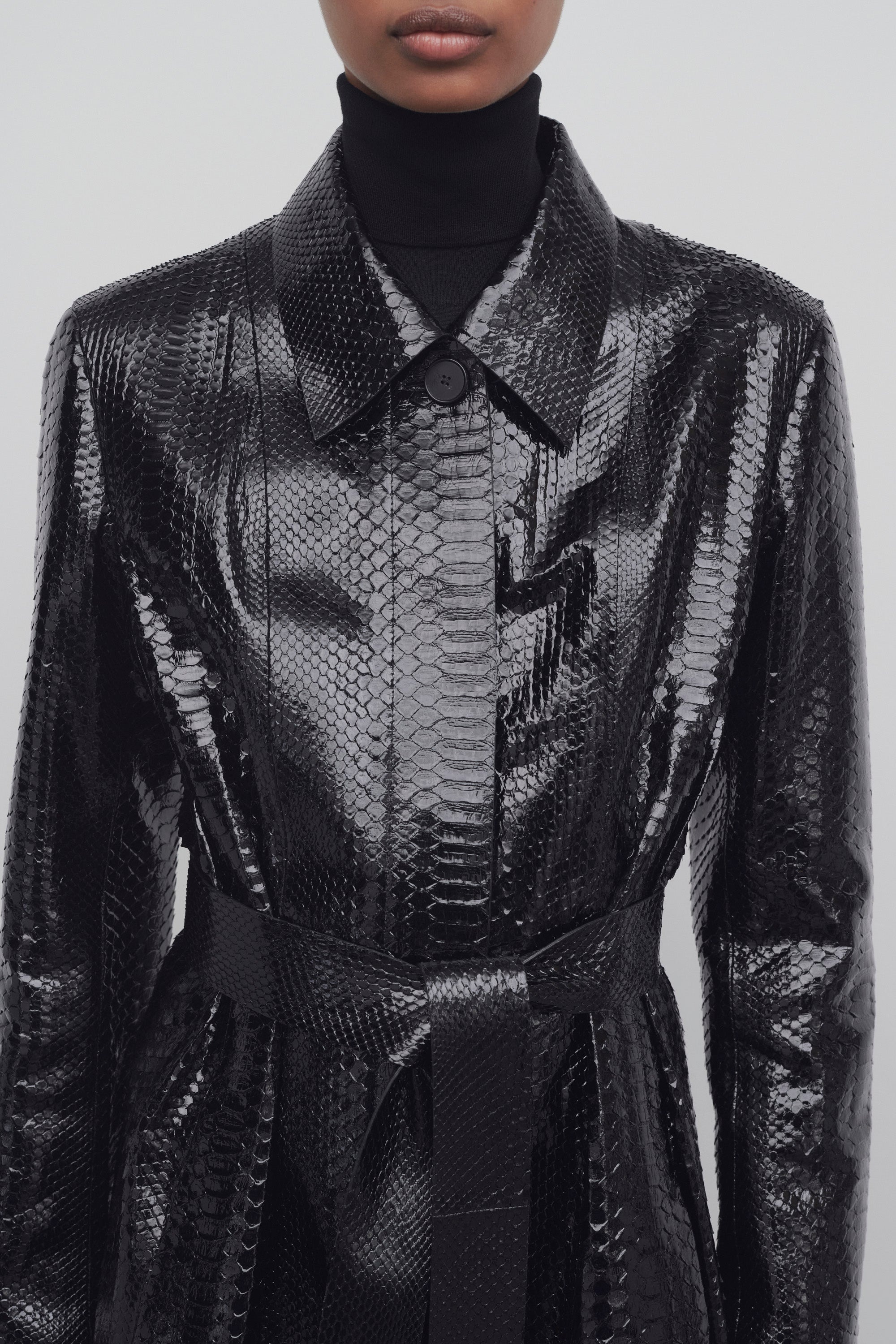 Traviesa Coat in Python - 6