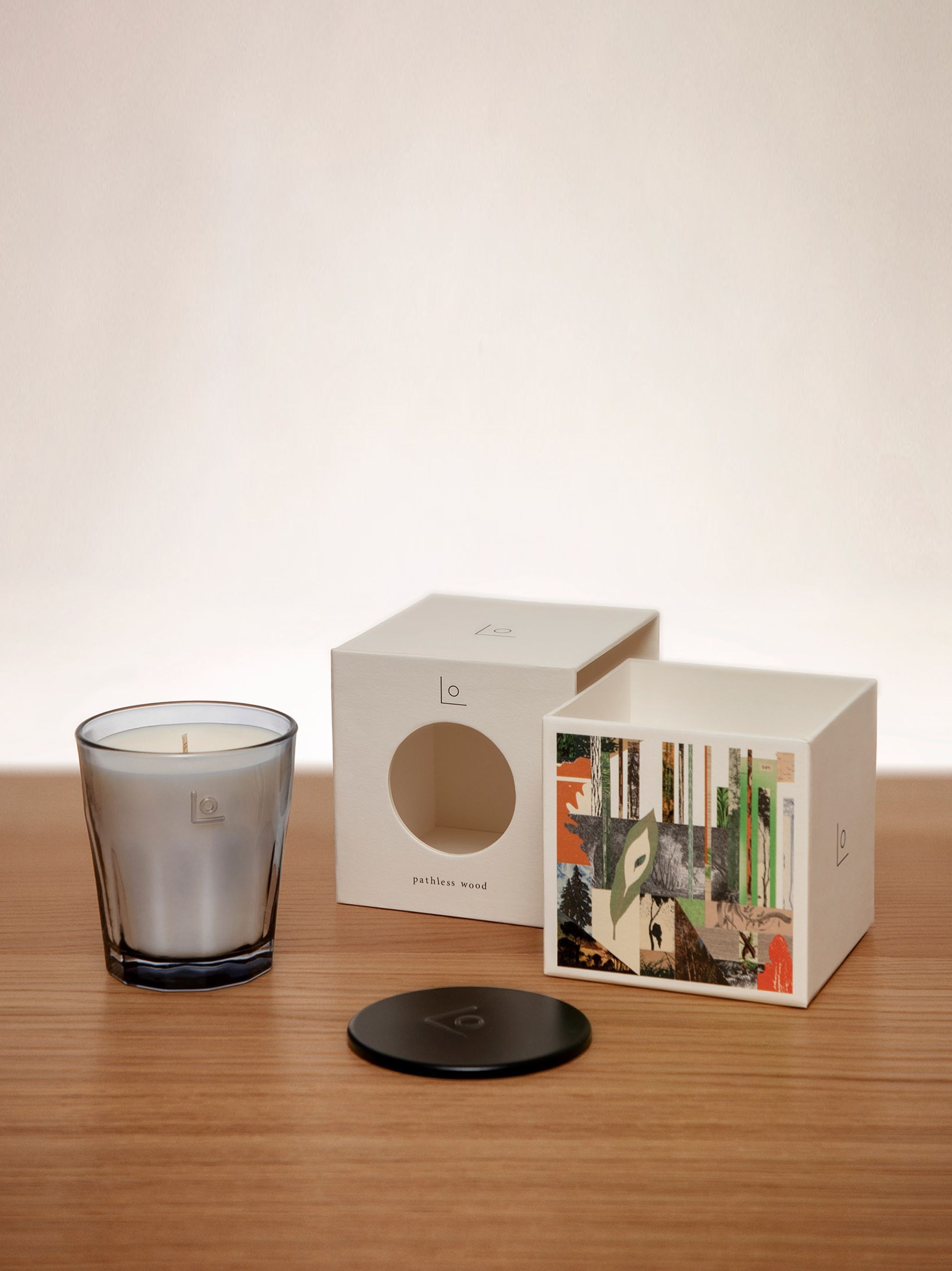 LO STUDIO PATHLESS WOOD SCENTED CANDLE - 2