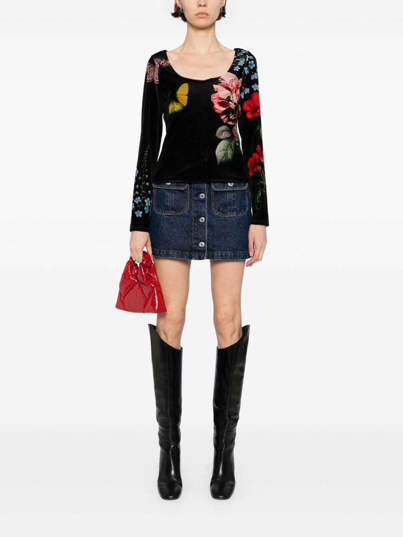 Alice + Olivia Delaina top outlook