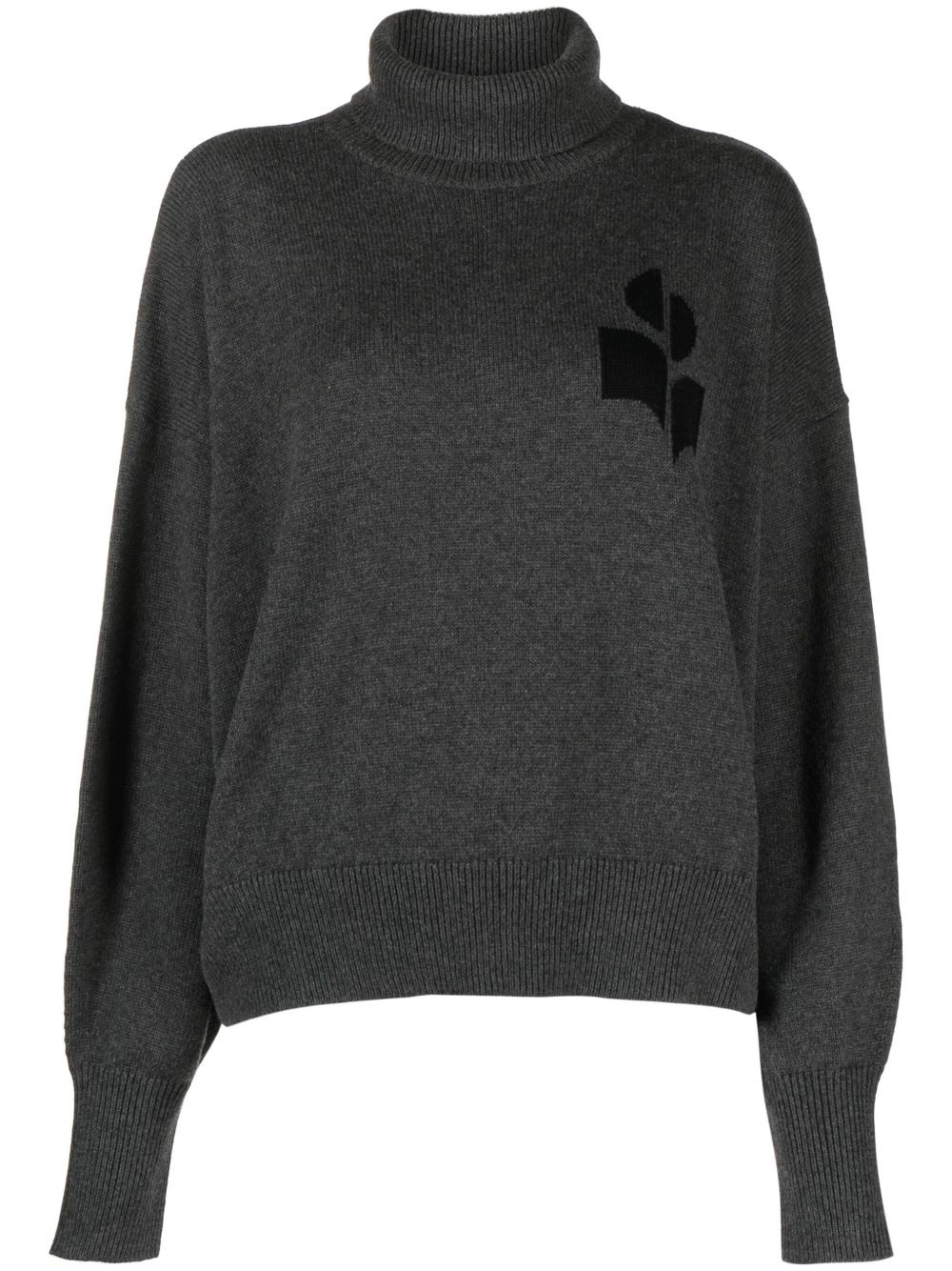 Nash logo-intarsia sweater - 1