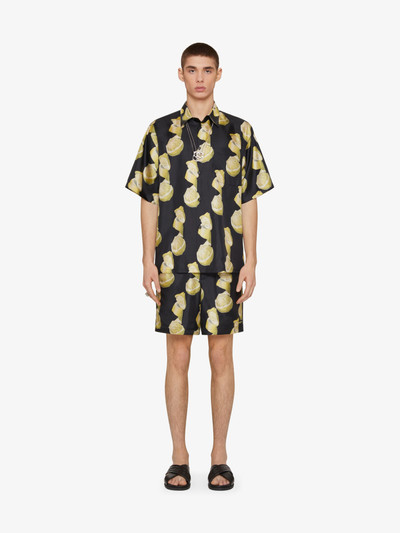 Givenchy BERMUDA SHORTS IN PRINTED SILK outlook