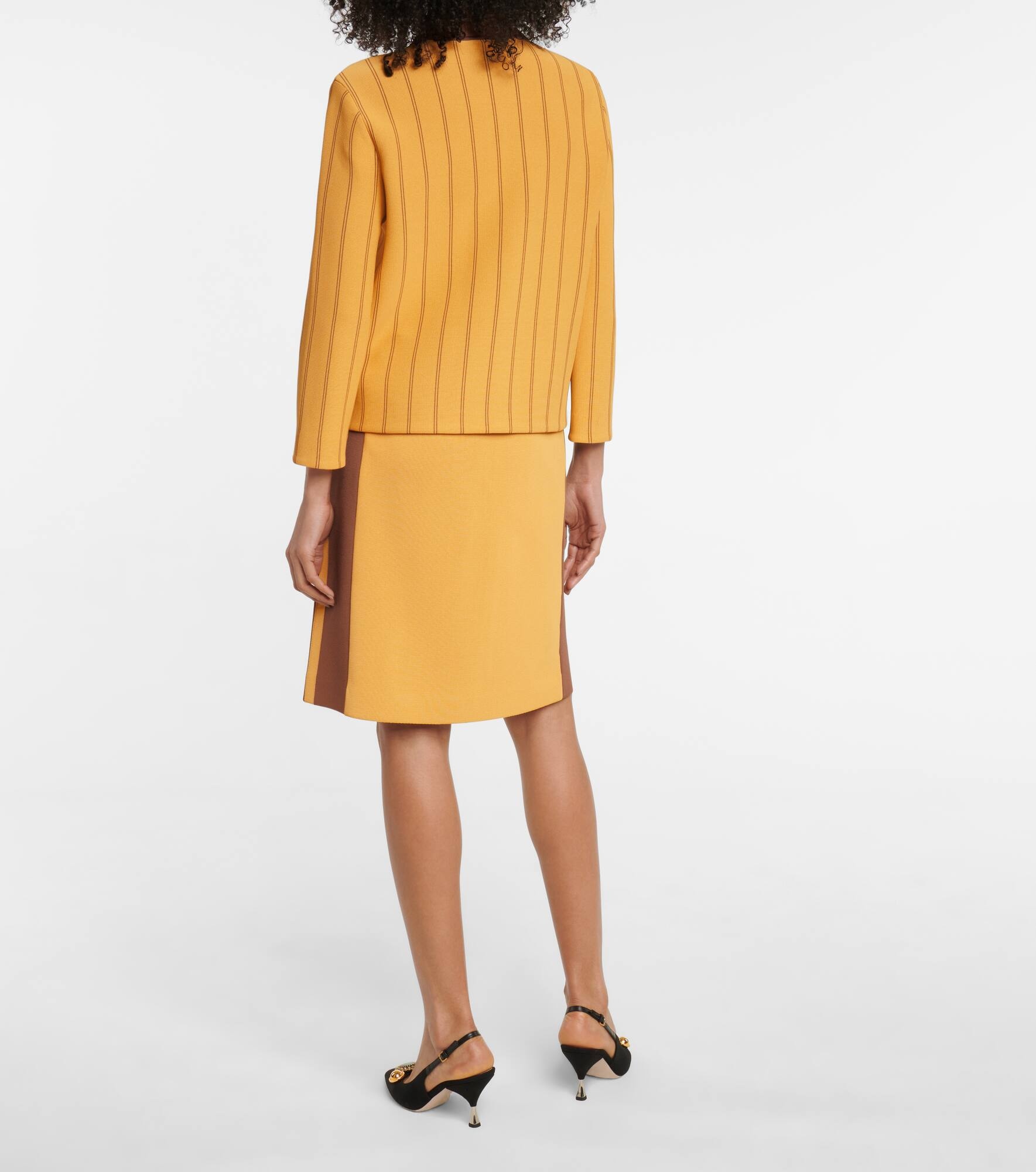 High-rise midi skirt - 3