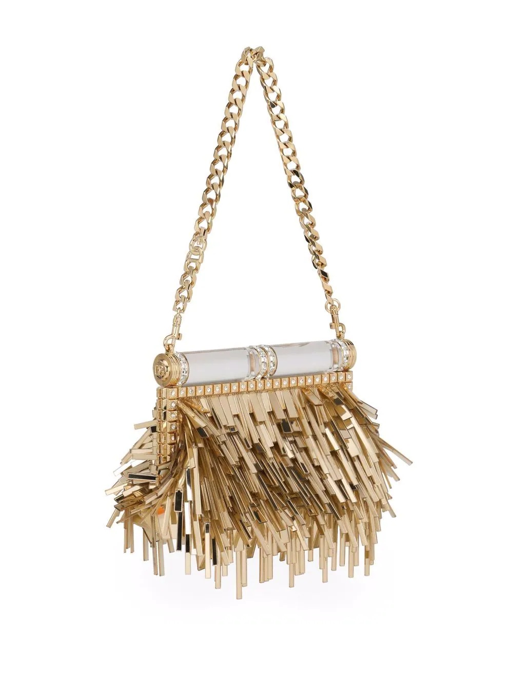 fringe effect clutch bag - 5