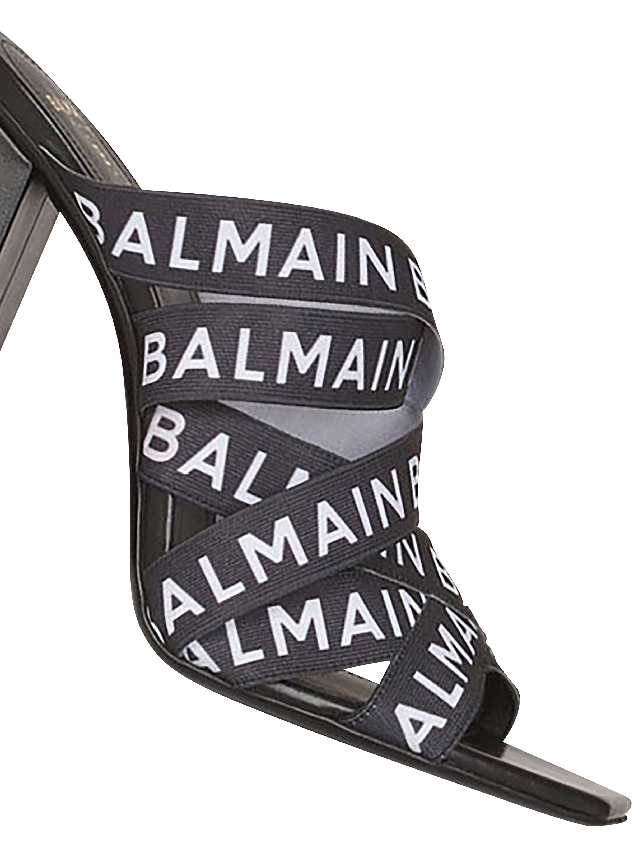 Union sandals with Balmain logo print - 5
