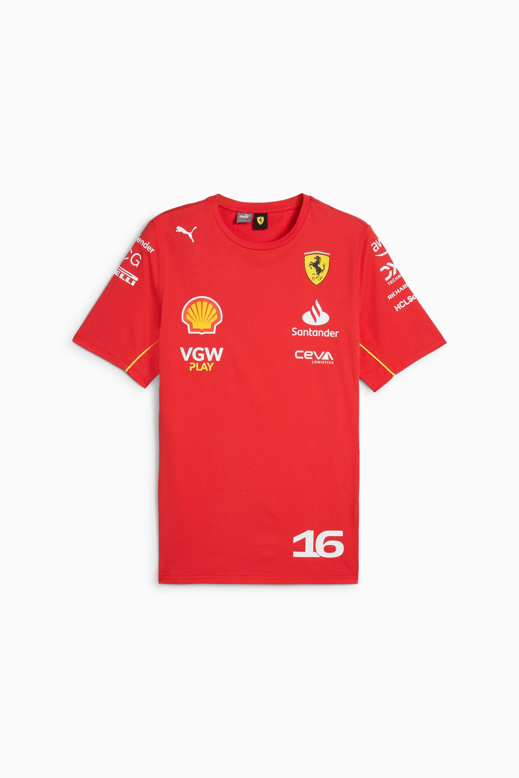 Scuderia Ferrari Leclerc Men's Tee - 1