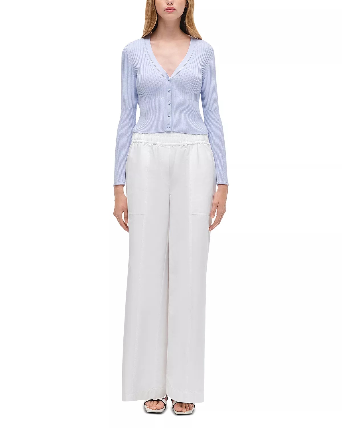 Ailany V Neck Cardigan Sweater - 2