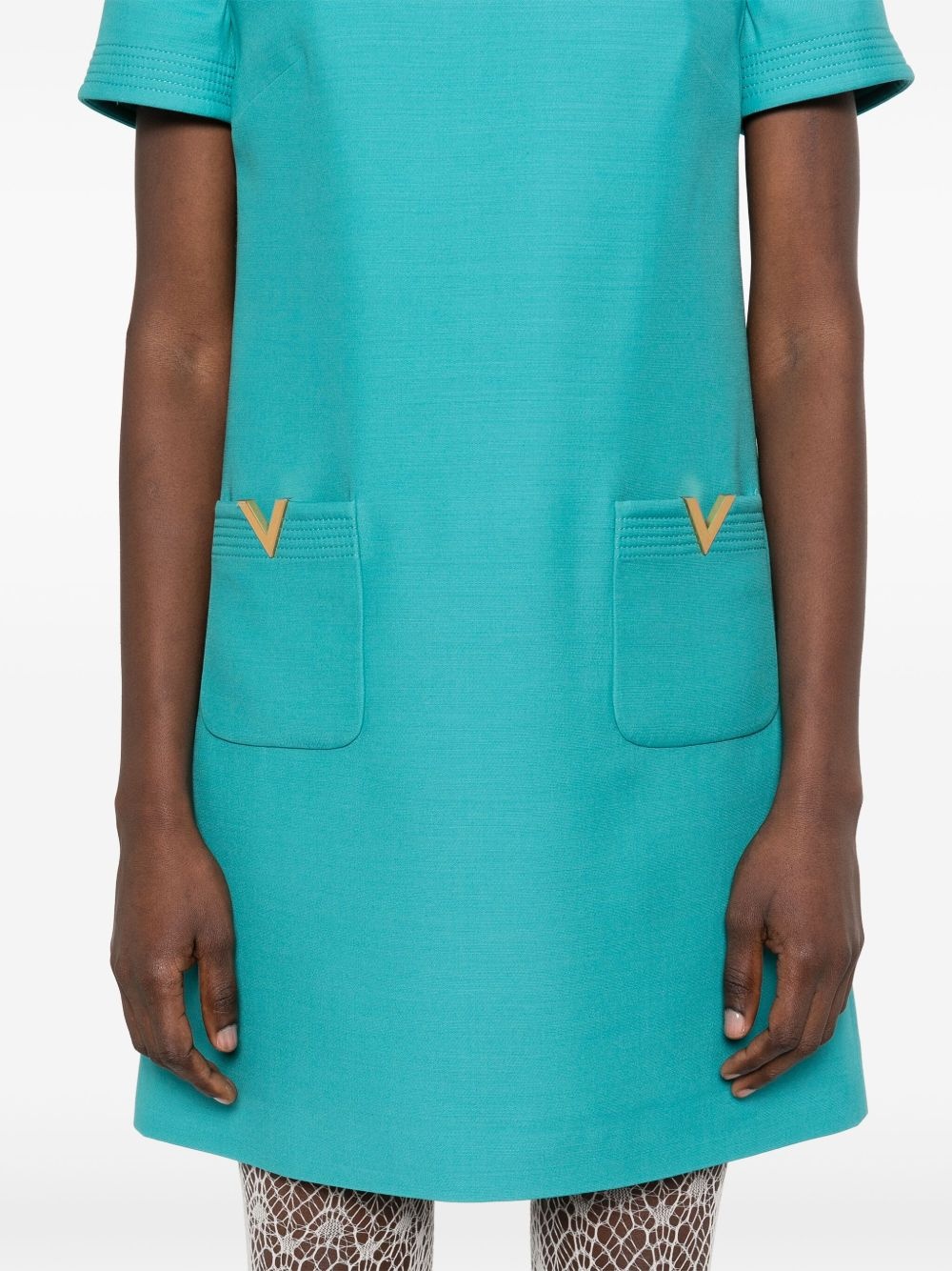 VGold mini dress - 5