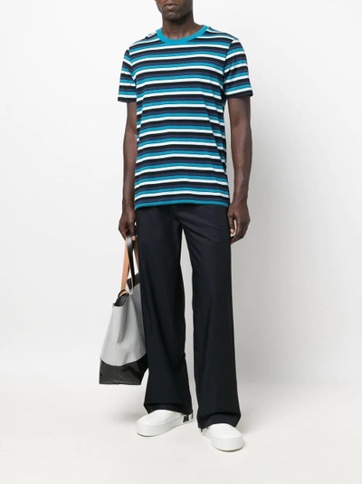 Marni striped crew neck T-shirt outlook