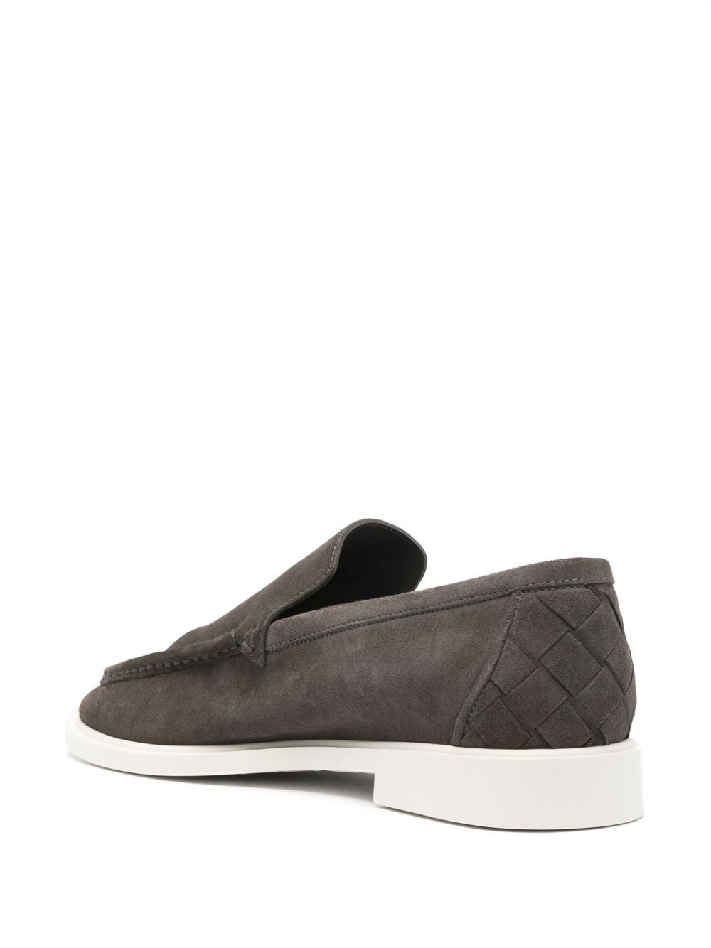 Bottega Veneta Men Moccasins In Leather - 4