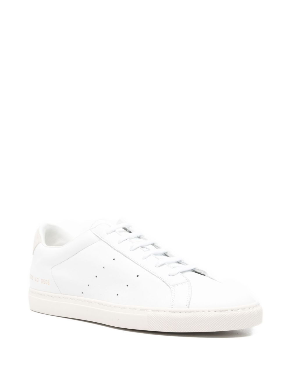 leather suede sneakers - 2