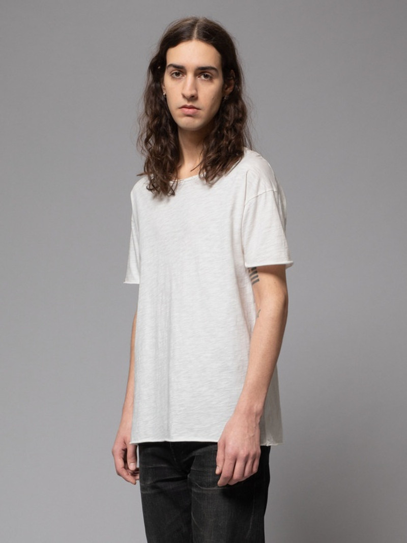 Nudie Jeans Roger Slub Offwhite outlook