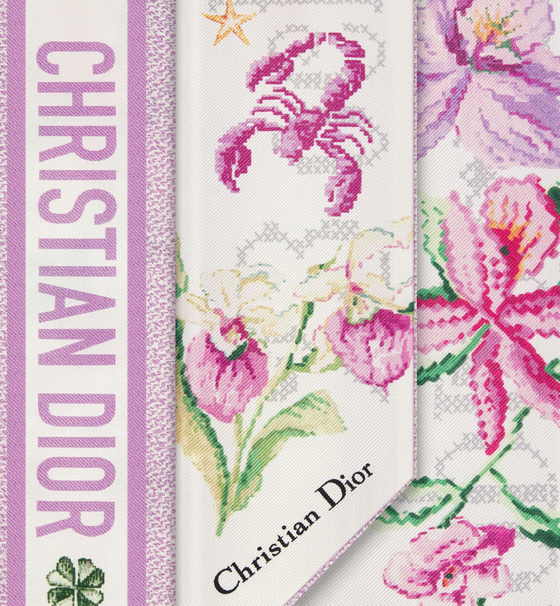 Christian Dior 1947 Zodiac Scorpio Mitzah Scarf - 4