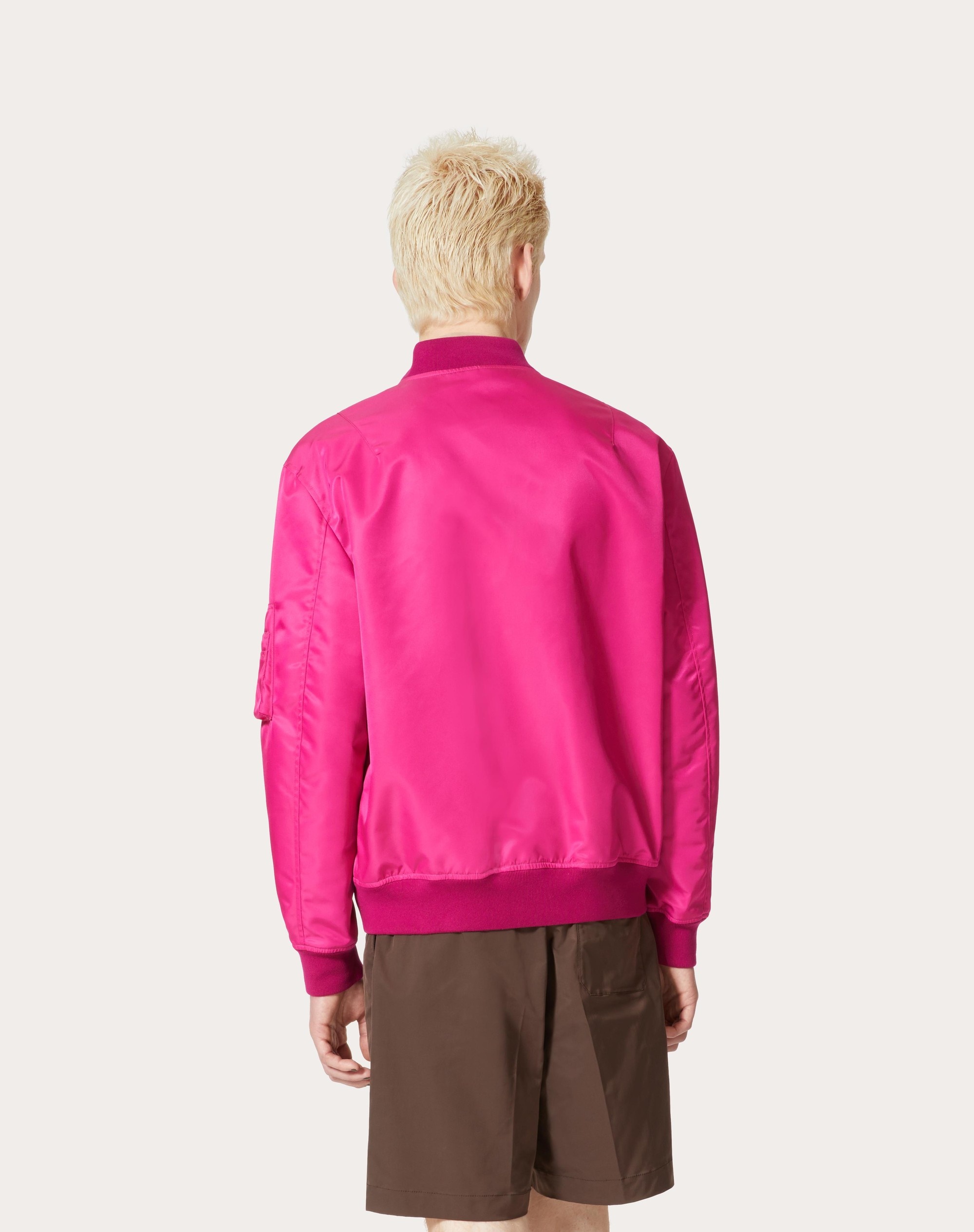 NYLON BOMBER JACKET - 4