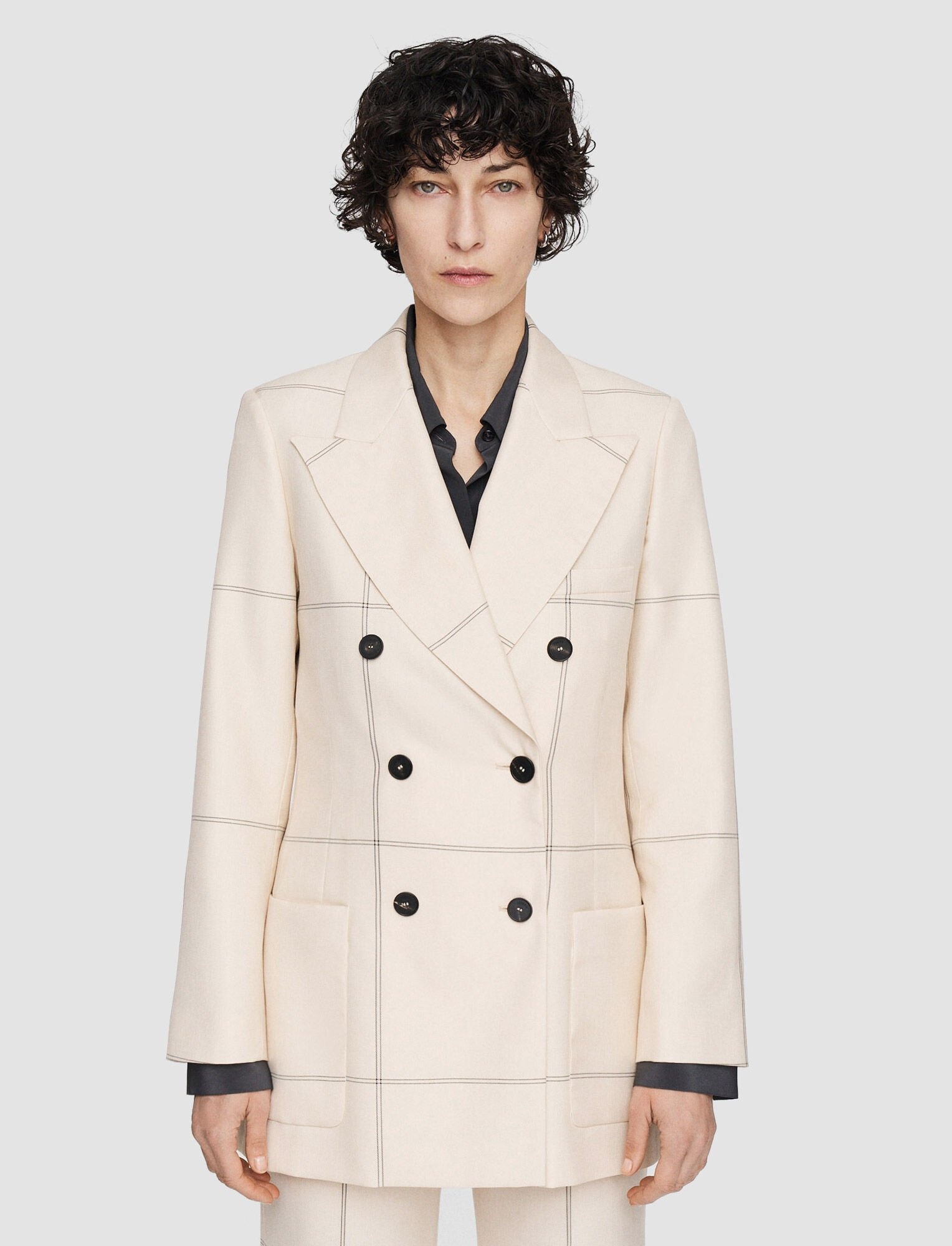 Wool Tartan Leandre Jacket - 3