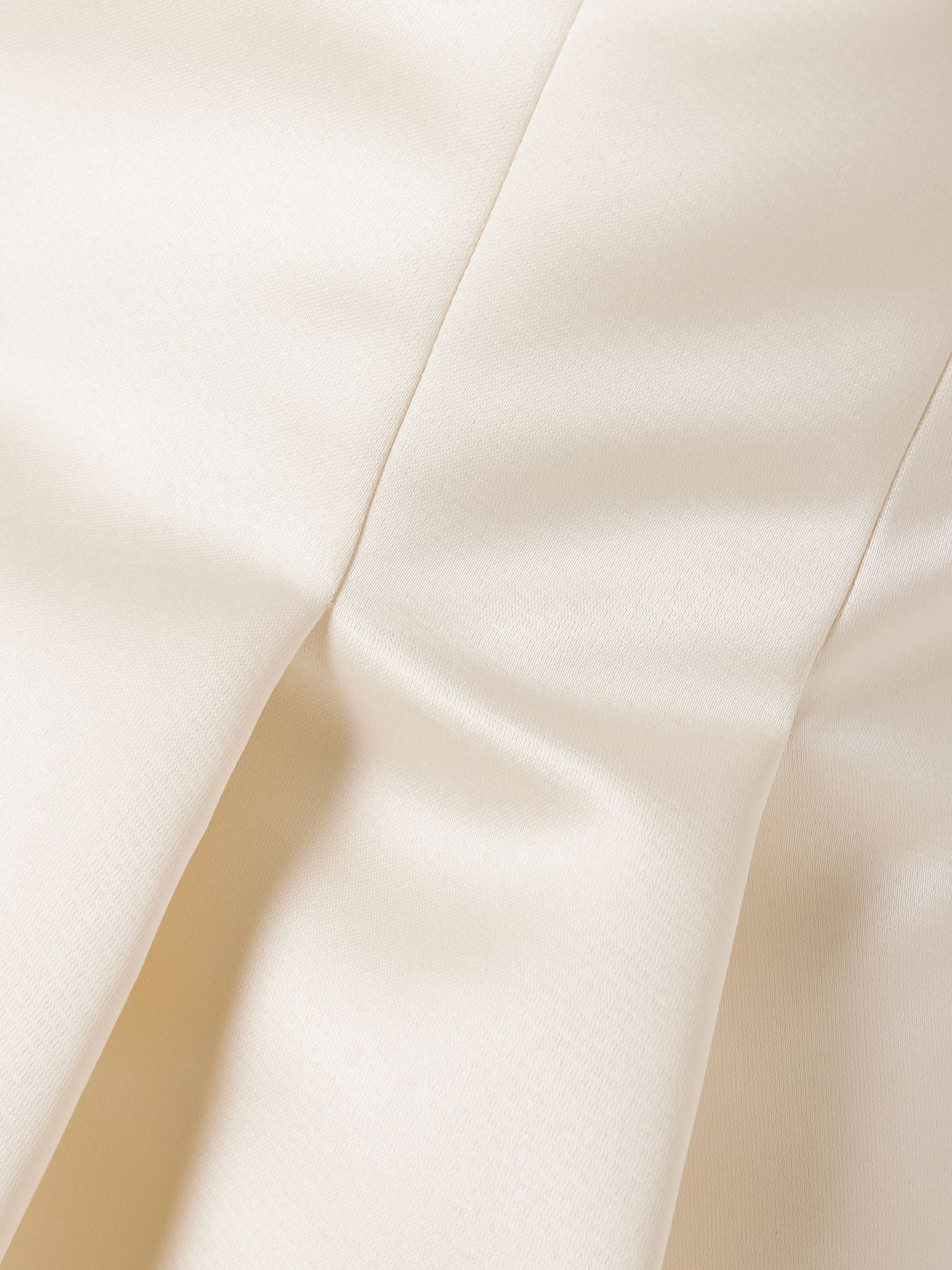 Gayla duchesse-satin mini dress Ivory - 4